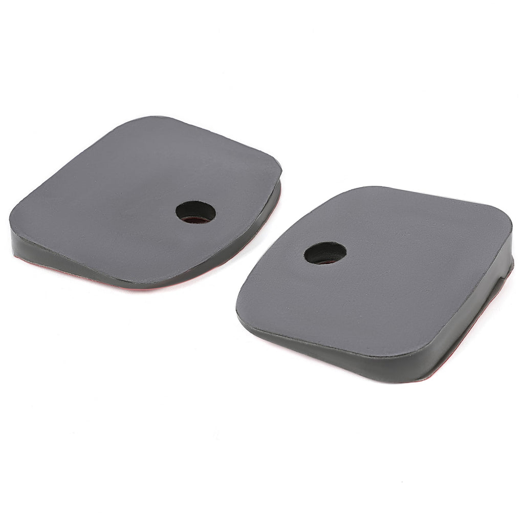 2Pcs Roof Rail Pads For Ford Transit Extended Van PE Plastic Black
