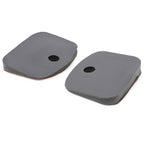 2Pcs Roof Rail Pads For Ford Transit Extended Van PE Plastic Black