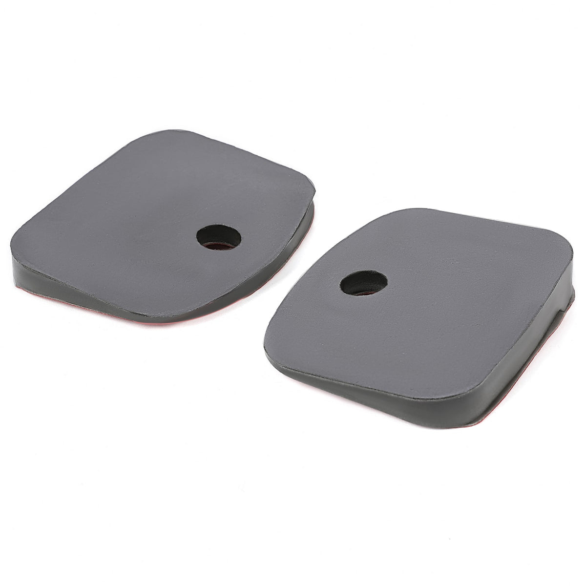 2Pcs Roof Rail Pads For Ford Transit Extended Van PE Plastic Black