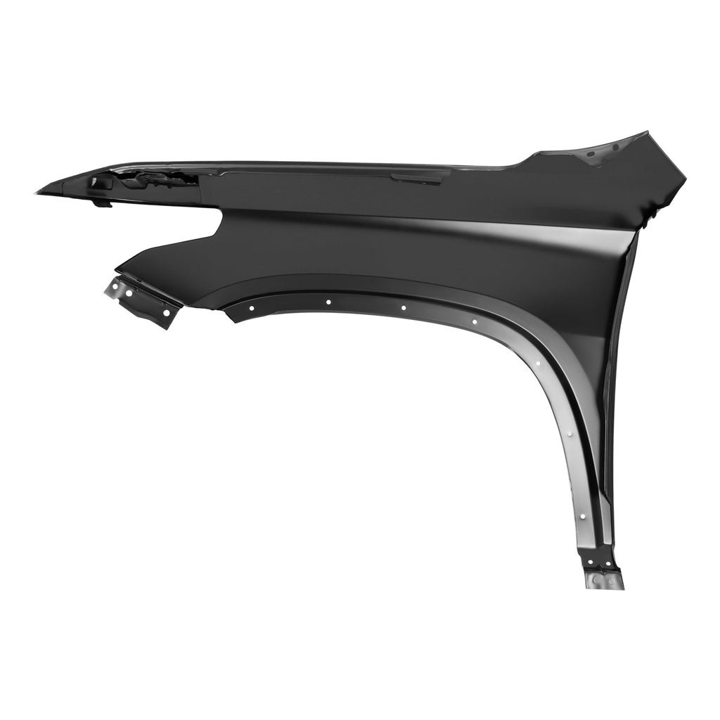 Black Steel Fender For Chevrolet Traverse 2018-2024 2021 Front Passenger Side