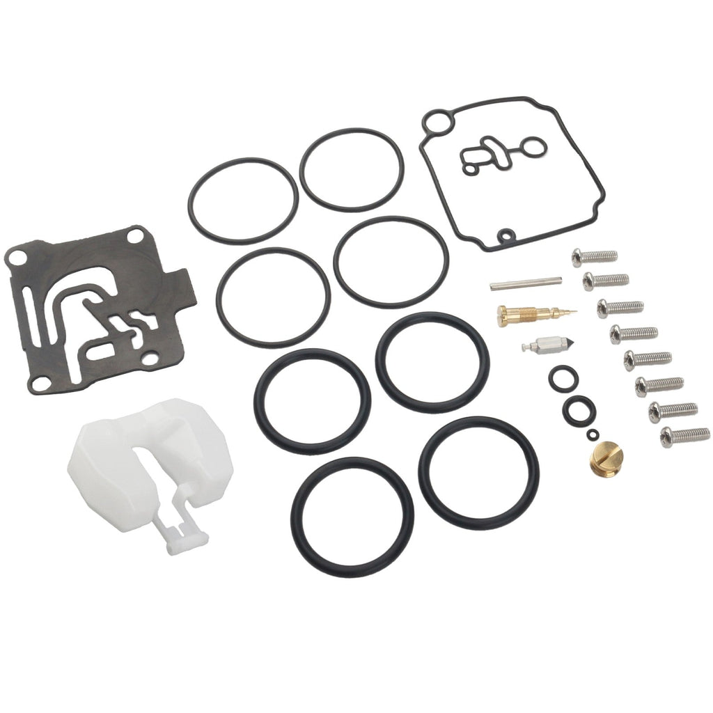 4Set Carburetor Carb Rebuild Repair Kit for Yamaha F50-T50 hp 4 Stroke 2001-2004