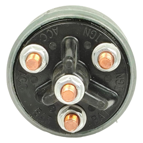 12V 4 Position Acc Off IGN (Start) Ignition Key Switch for Car Truck Tractor