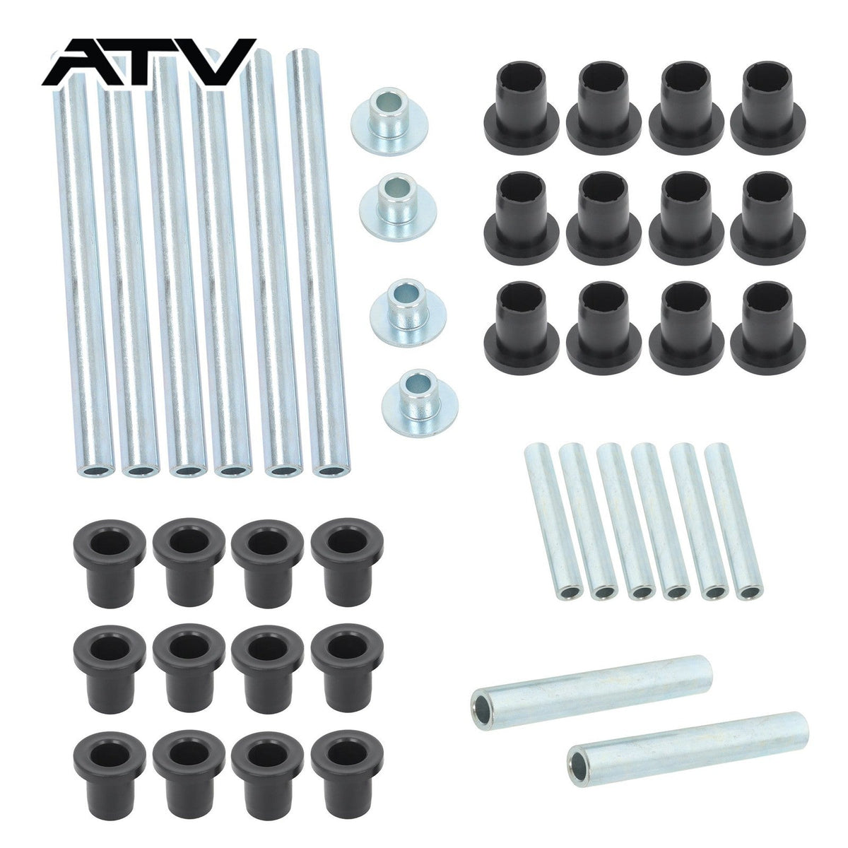 Front&Rear A-Arm Bushing Kit For Polaris RZR 800 RZR S 4 800 2008-2014