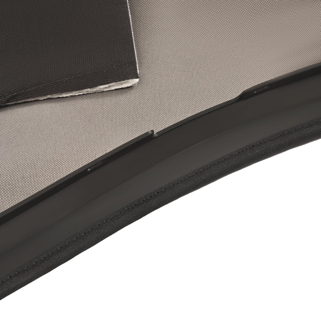 Fit Toyota Solara 2004-2009 08 Convertible Top & Glass Window  BLACK TWILL VINYL