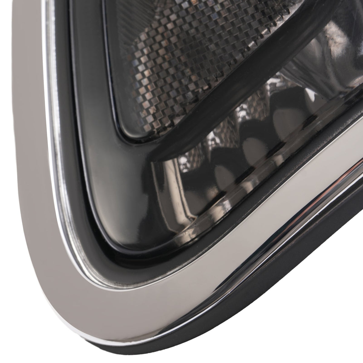 Pair of Smoke Lens Chrome Trim Corner Lights Lamps For Toyota Tacoma 2001-2004