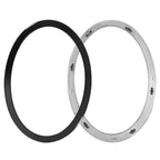 Pair Black Headlight Ring Bezel Cover Trim For Mini Cooper F55 F56 F57 2014-2021