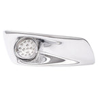 Right Side LED Clear Lens Fog Light+Fog Light Bezel For Kenworth T660 2007-2017