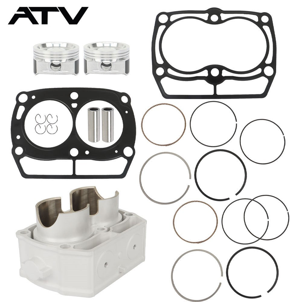 Cylinder Piston Gasket Top End Rebuild Kit for Polaris Ranger 800 XP 2009-2016