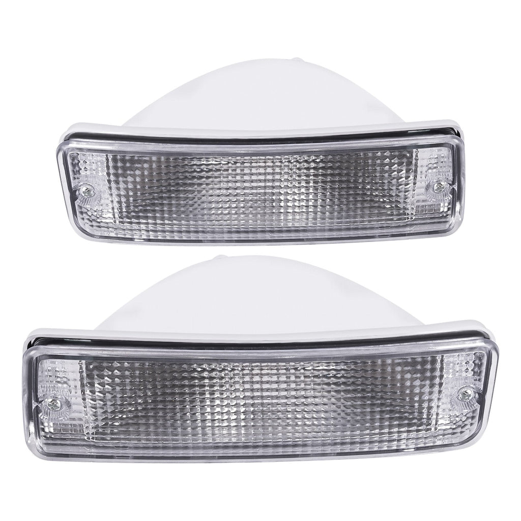 2X Clear Signal Bumper Lights For Toyota Pick-Up Truck 2WD 92-95 #8152089134