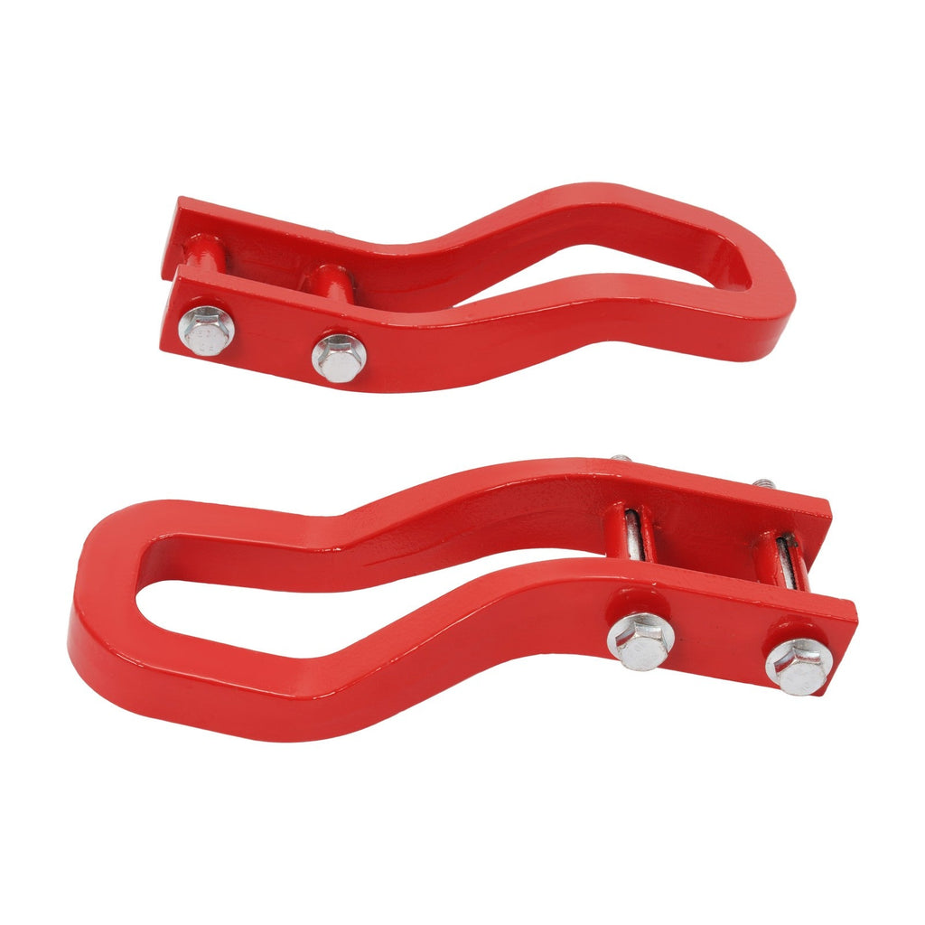 Pair Red Tow Hooks Kit #84513877 For Chevrolet Silverado 2500 HD 3500 HD 20-2026