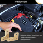 Extreme Duty Battery Terminals for 2018-2022 Jeep Wrangler JL & Gladiator JT