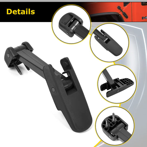 #15097841 Black Hood Latch For Hummer H2 2003-2009 Chevy Kodiak GMC TopKick