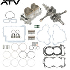 Engine Cylinder Gasket Piston Crankshaft Kit For Polaris 900/RZR/XP 13-14 93mm
