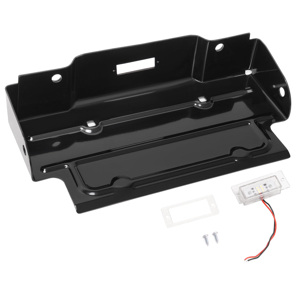 For CHEVY BLAZER/GMC SUBURBAN 1967-1995 Painted Rear License Plate Frame W/ Lamp