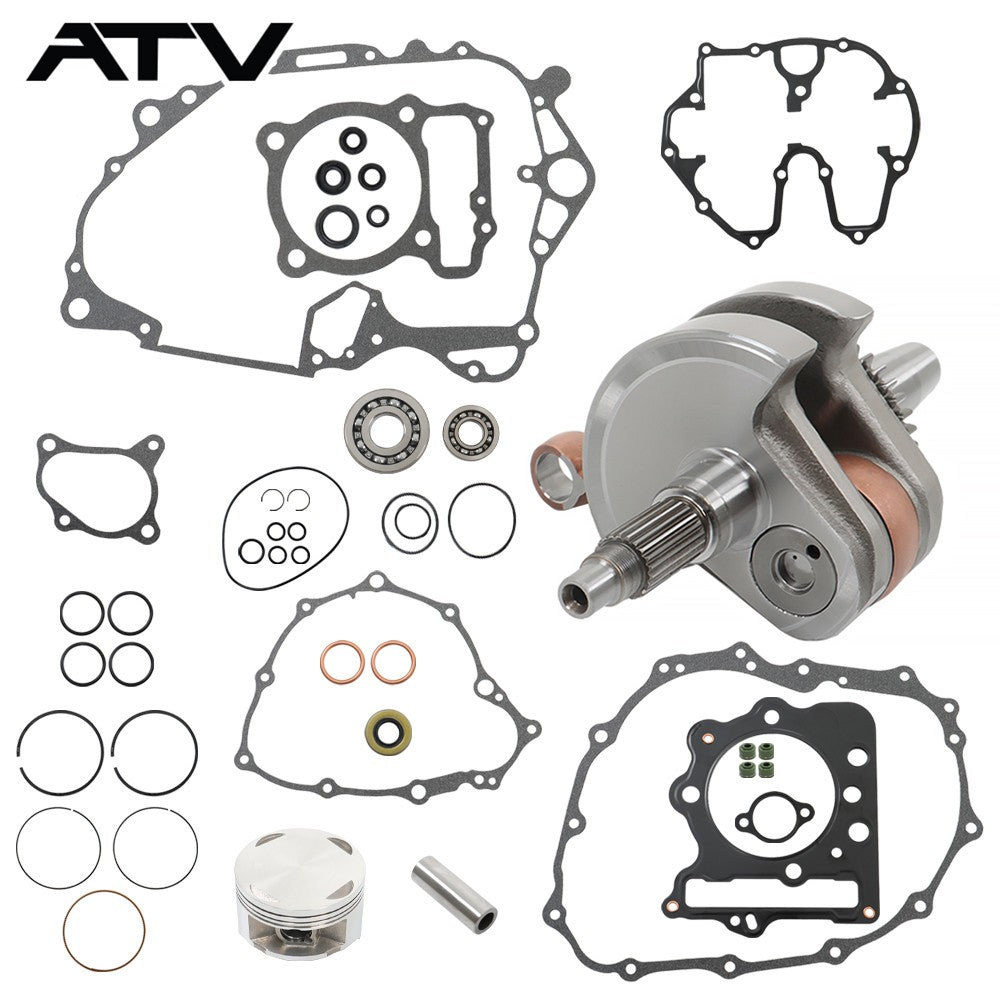 Top Bottom End Engine Rebuild Kit For HONDA TRX 400EX Crank Piston Kit 1999-2004