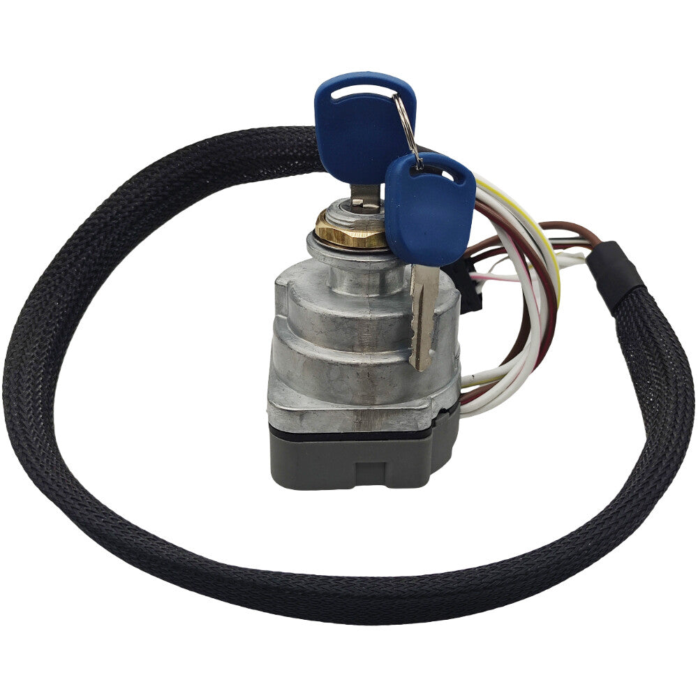F0NN11N501AA Ignition Key Switch for Ford Tractor 5640 6640 7740 7840 8160 8240