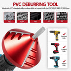 2 in 1 Inner-Outer PVC Deburring Tool PVC Chamfer Tool for PVC, CPVC, ABS, PP,PE