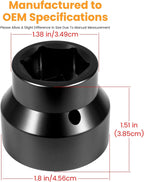 Oil Filter Socket 24mm / 36mm for 2003-2010 Ford 6.0L / 6.4L Powerstroke Diesel