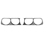 For 2008-2014 Dodge Challenger Headlight Bezel Set of 2 Left and Right Side
