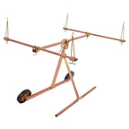 45" Adjustable Paint Stand Rotating Panel Repair Tool For Auto Parts Hood Door