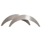 Steel Universal Anti-Rust Oil Metal Fender Flares 5" Wide 4-Piece Set