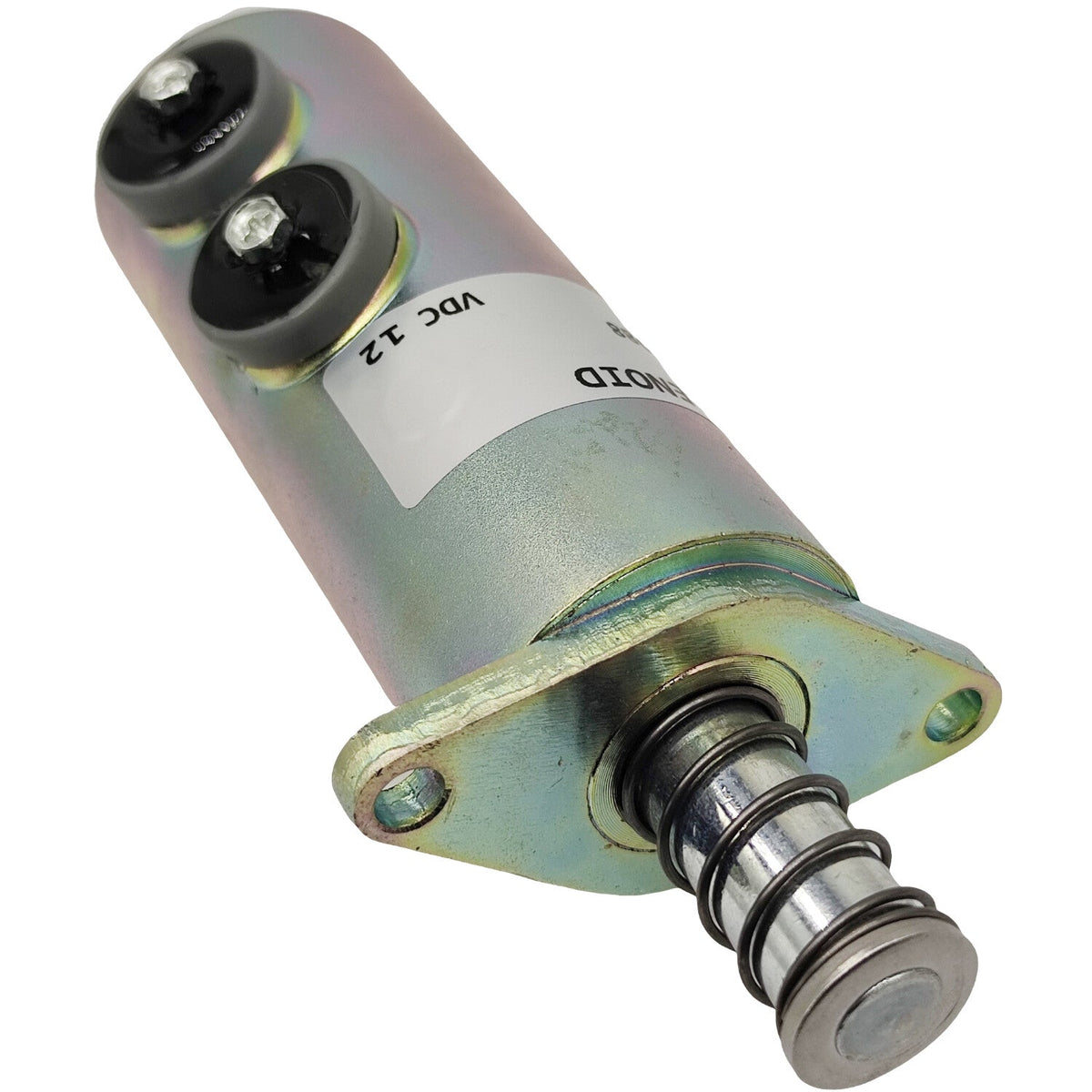 12V Engine Fuel Shutoff Solenoid 6N-9988 6N9988 for Caterpillar CAT 3208 3412