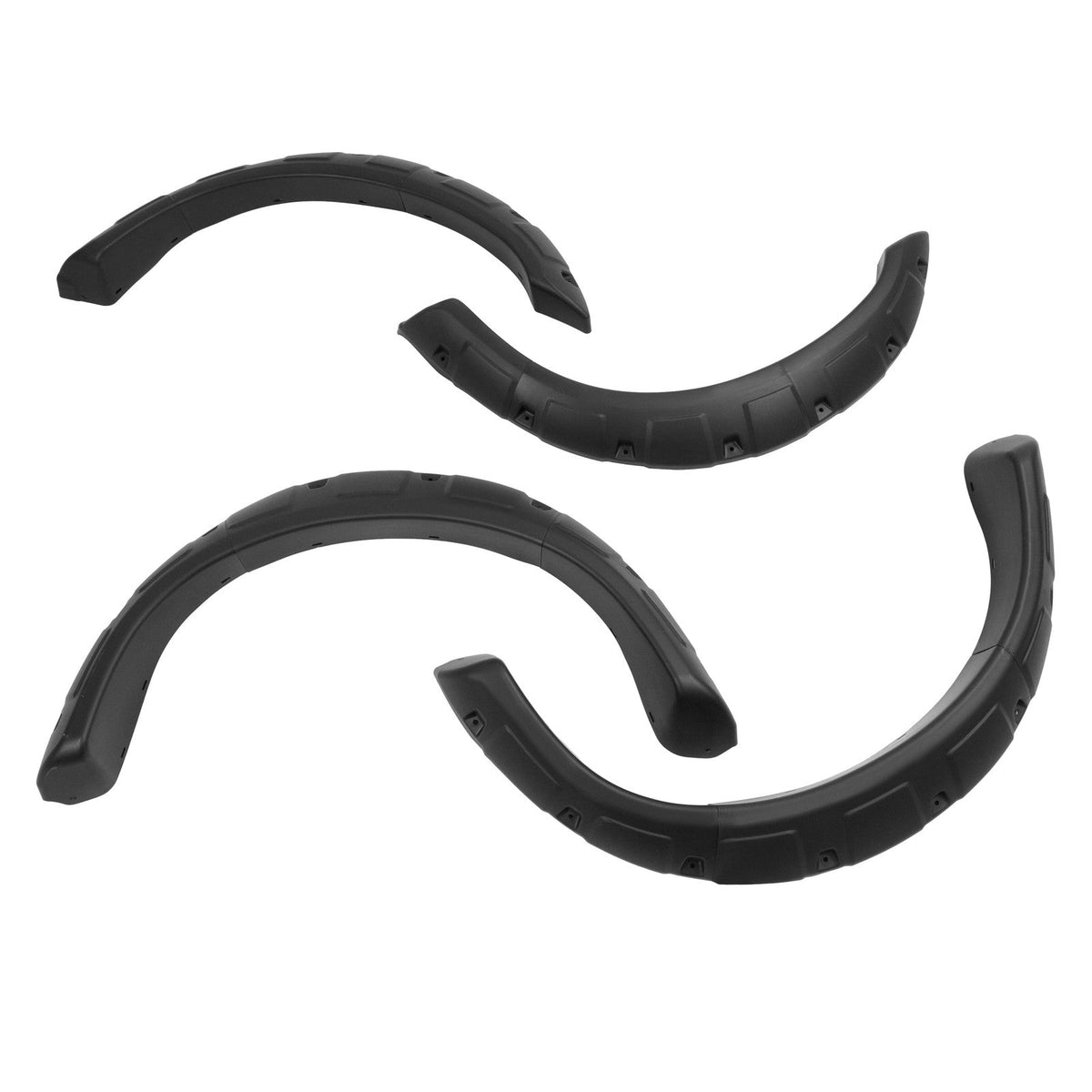 [4PCS] Black Pocket Fender Flares For 1992-1996 Ford F-150 F-250 F-350 Bronco