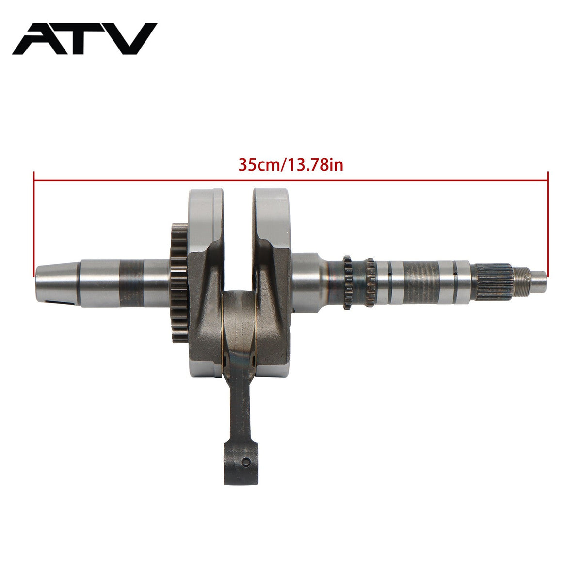 Crankshaft + Bearing For Honda Rancher TRX420 Foreman TRX500 TRX520 Pioneer 500