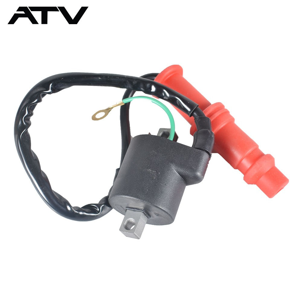 Complete Ignition Coil & Spark Plug Cap For Polaris Sportsman Ranger 500 96-02
