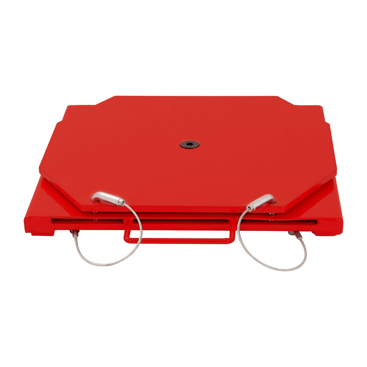 2PC 2T Wheel Alignment Turn Plate Table 360° Rotating Turntable Heavy Duty