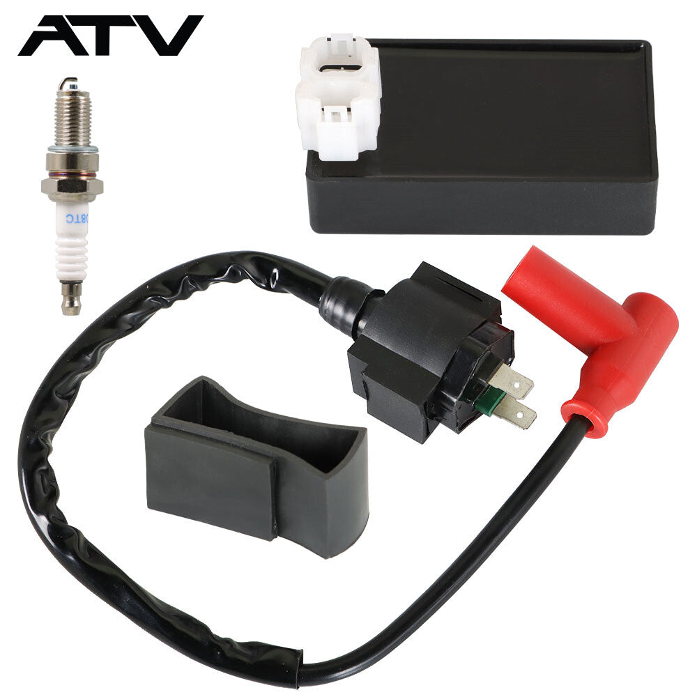 Generic For Honda Foreman 450 TRX450ES S 98-01 Ignition Coil Spark Plug CDI Box