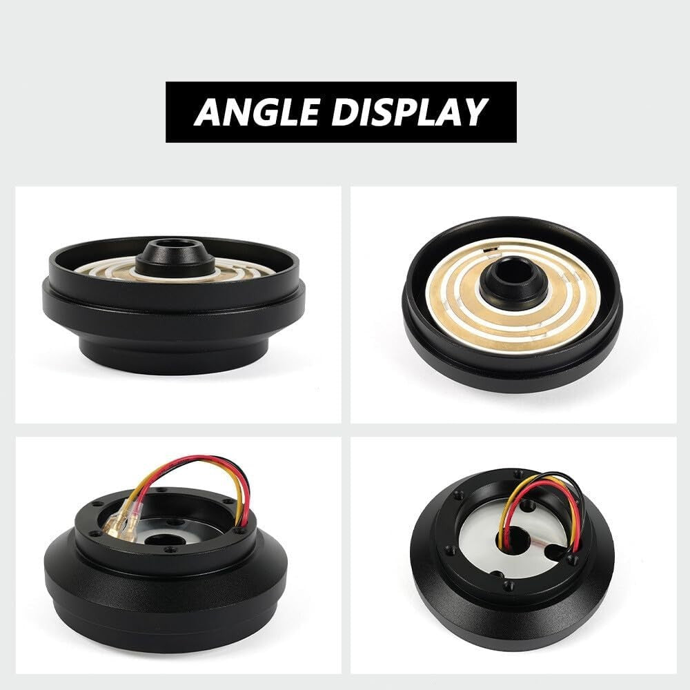New Steering Wheel 6-Hole Short Thin HUB Adapter Kit 174H For Ford Mustang 84-04