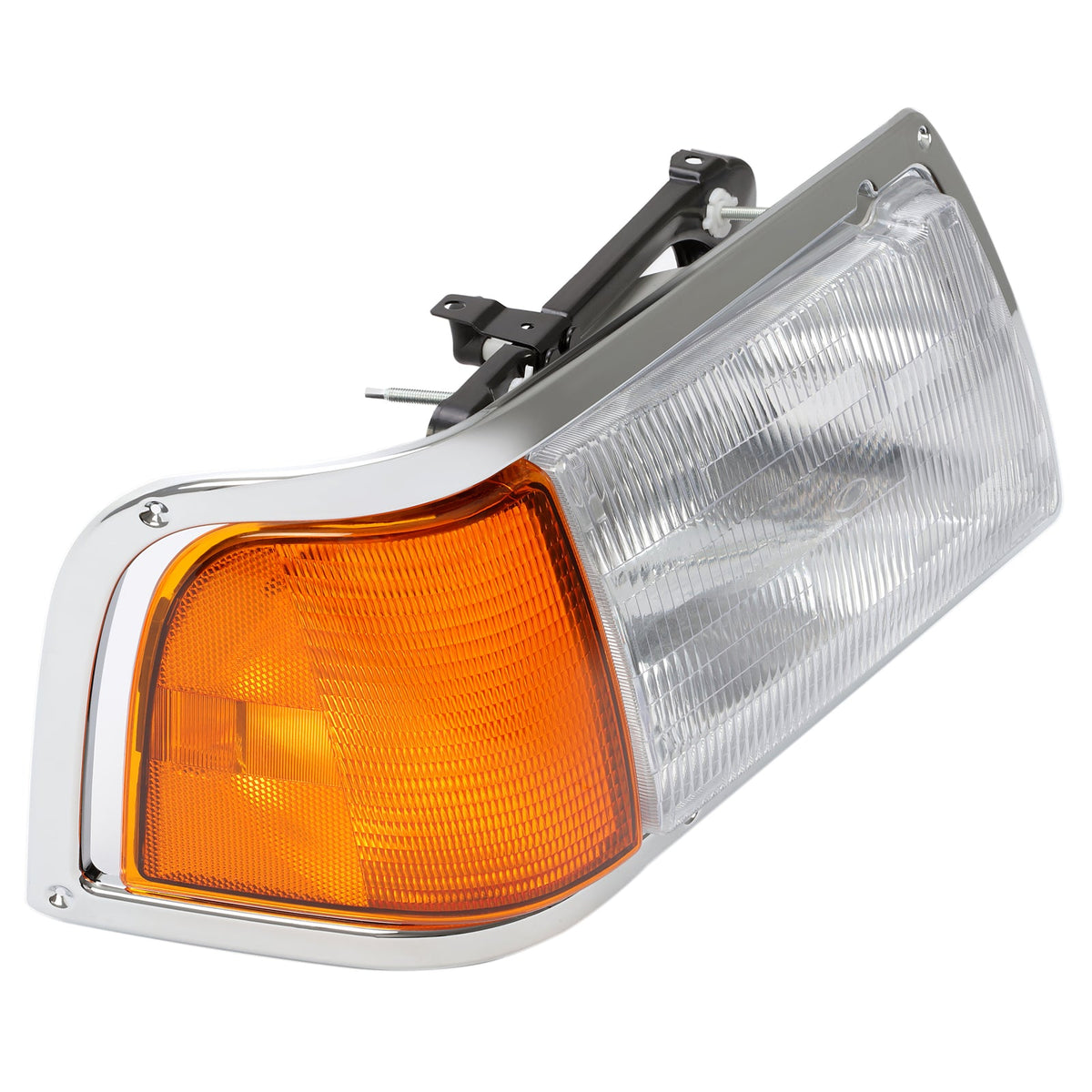 Headlight&Corner Light For Peterbilt 375 385 w/Wire Harness&Bulb Passenger Side