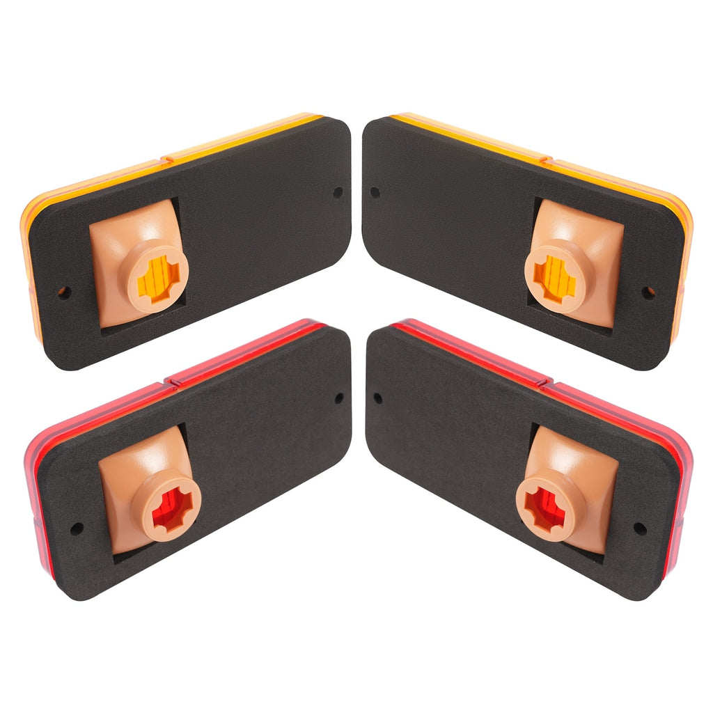 Front Rear Side Marker Lights Set For Chevrolet GMC C/K Pickup Trucks 1968-1972