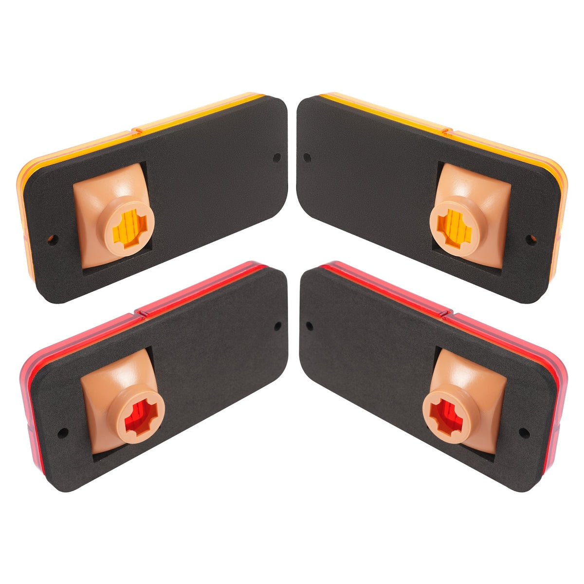 Front Rear Side Marker Lights Set For Chevrolet GMC C/K Pickup Trucks 1968-1972