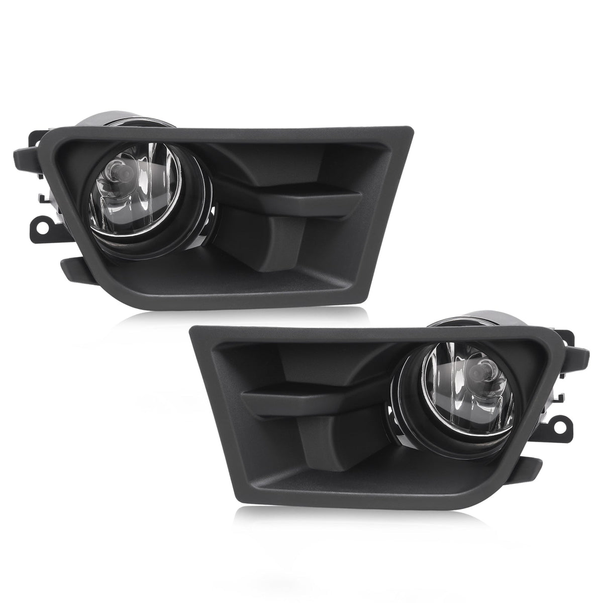 Bumper Fog Lights Driving Lamp & Bezel Left+Right For Ford Mustang 2010-2012