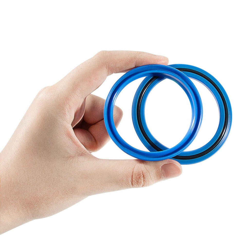5.0" Bore x 2.0" Rod Cylinder Hydraulic Log Splitter Cylinder Rebuild Seal Kit