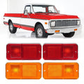 Front Rear Side Marker Lights Set For Chevrolet GMC C/K Pickup Trucks 1968-1972