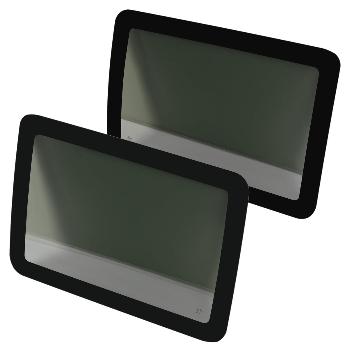 Fit Jeep Wrangler 2007-2010 Door Window Glass Dark Rear Driver +Passenger Side