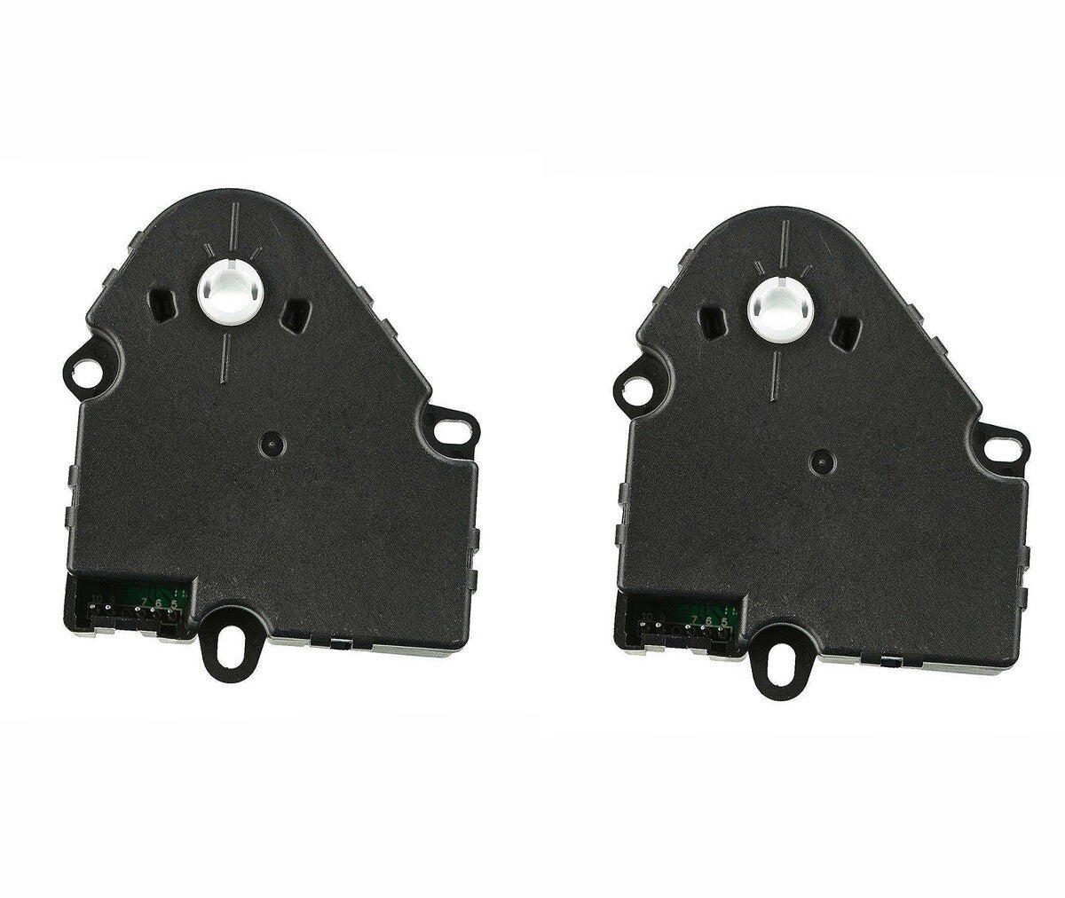 Pair A/C Heater Air Blend Door Actuator For 2003-12 Chevrolet Silverado 1500 OHV