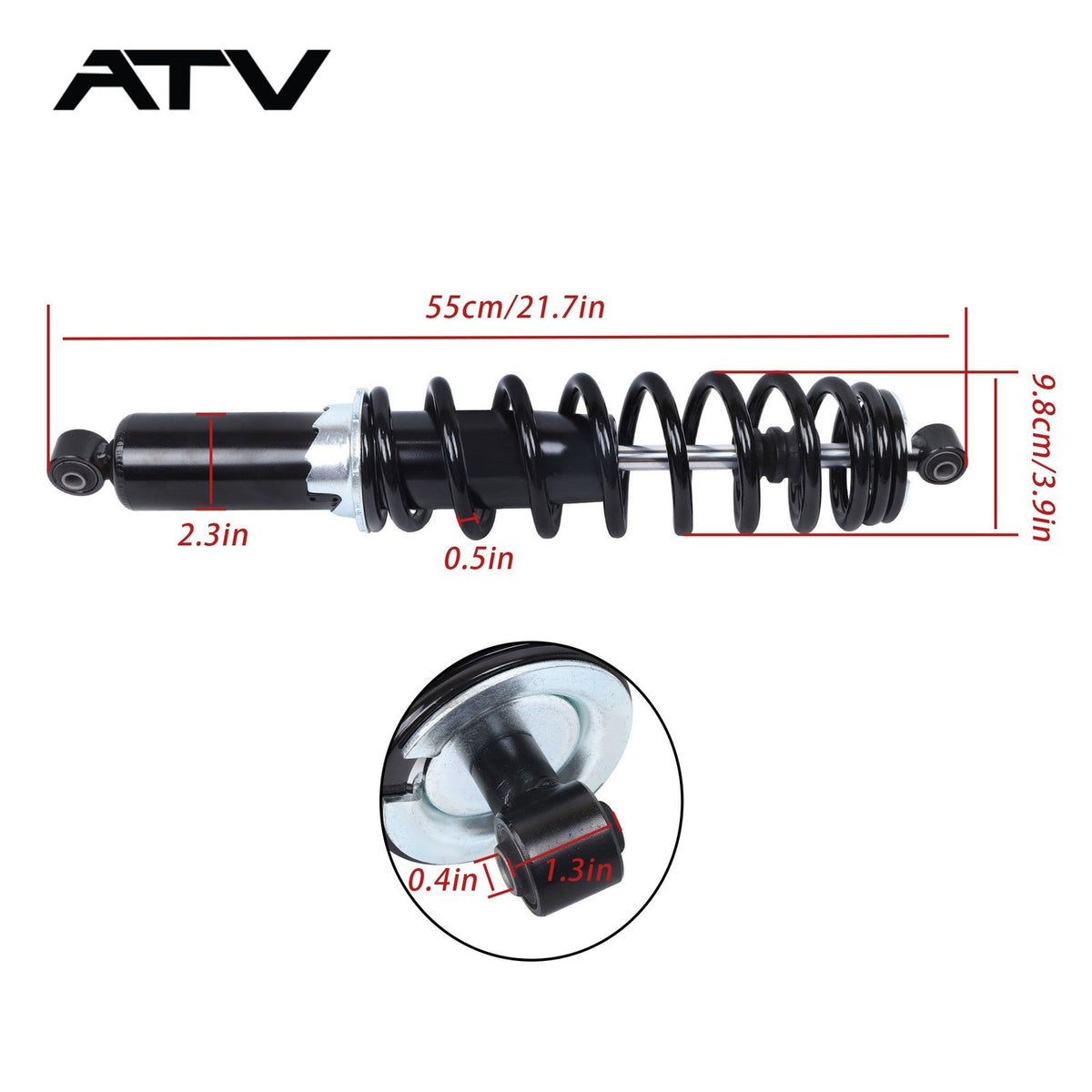 706200782 Front Left Right Shock Absorber For Can Am Commander 1000 2011-2017