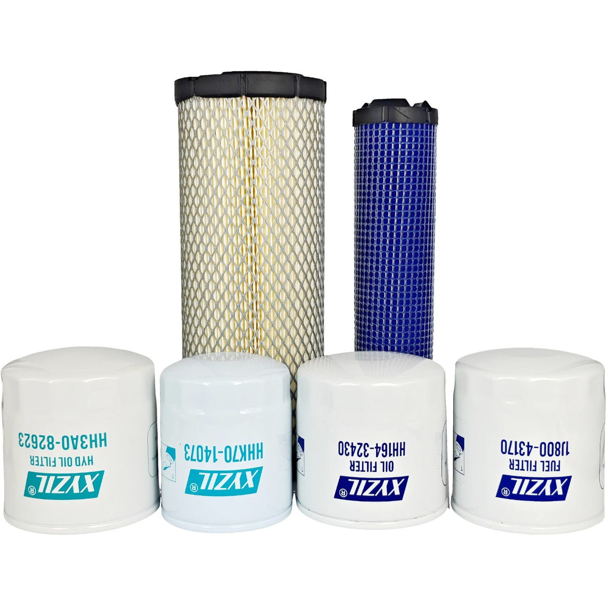 Filter Service Kit for Kubota HH164-32430 TA040-93230 HH1J1-43172 HHK71-14073