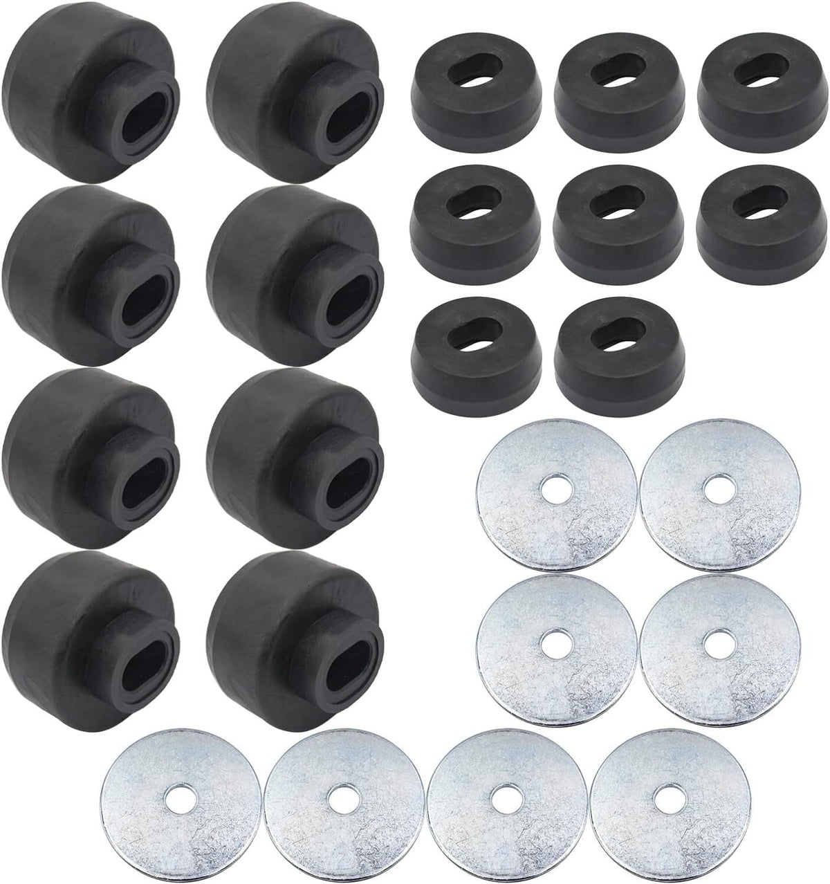 7-141 Body Cab Mount Bushing Kits For 1999-2014 Chevy Silverado 1500 GMC Sierra