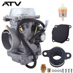 Carburetor & Intake Manifold Boot For Polaris Trail Boss 325 330 Carb