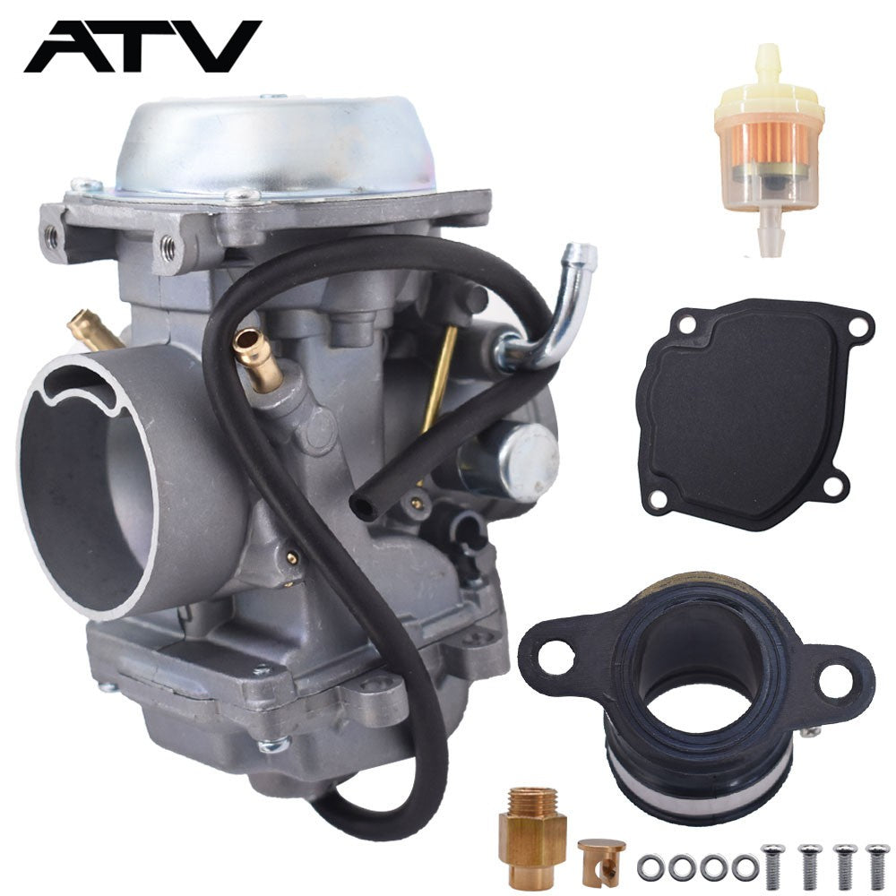 Carburetor & Intake Manifold Boot For Polaris Trail Boss 325 330 Carb