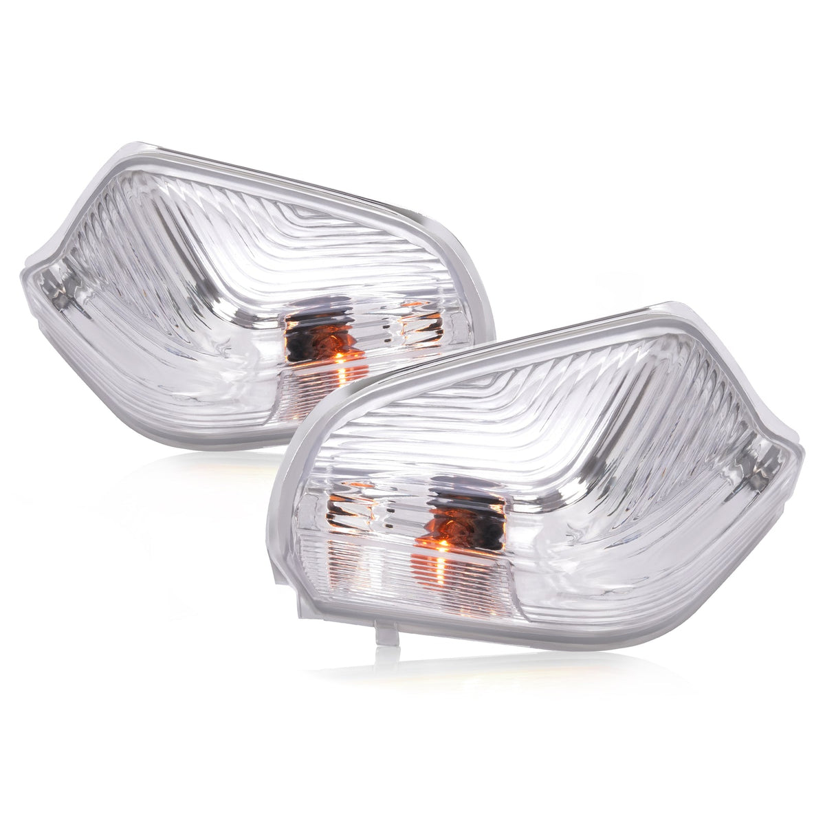 Pair Side Mirror Indicator Light w/Bulb For Mercedes Benz Sprinter W906 2006-21
