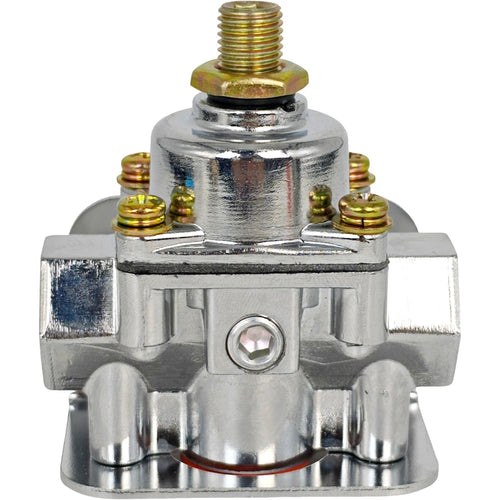 12-804 Low Fuel Pressure Adjustable Regulator Gauge Kit for Holley Carburetor