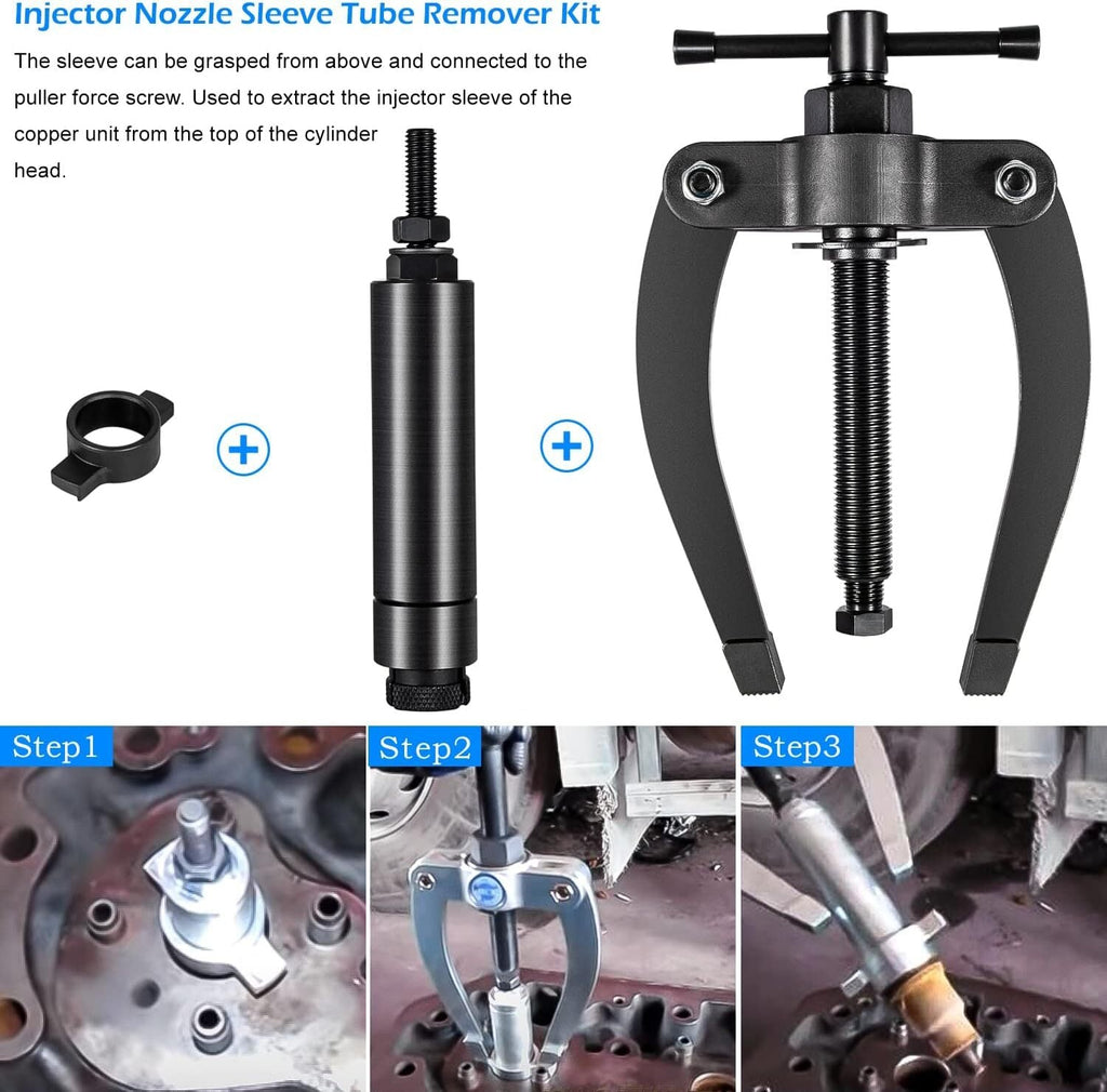 Injector Sleeve Remover Installer 88800387 For Volvo FM12 D11/13/16 Mack MP7 MP8