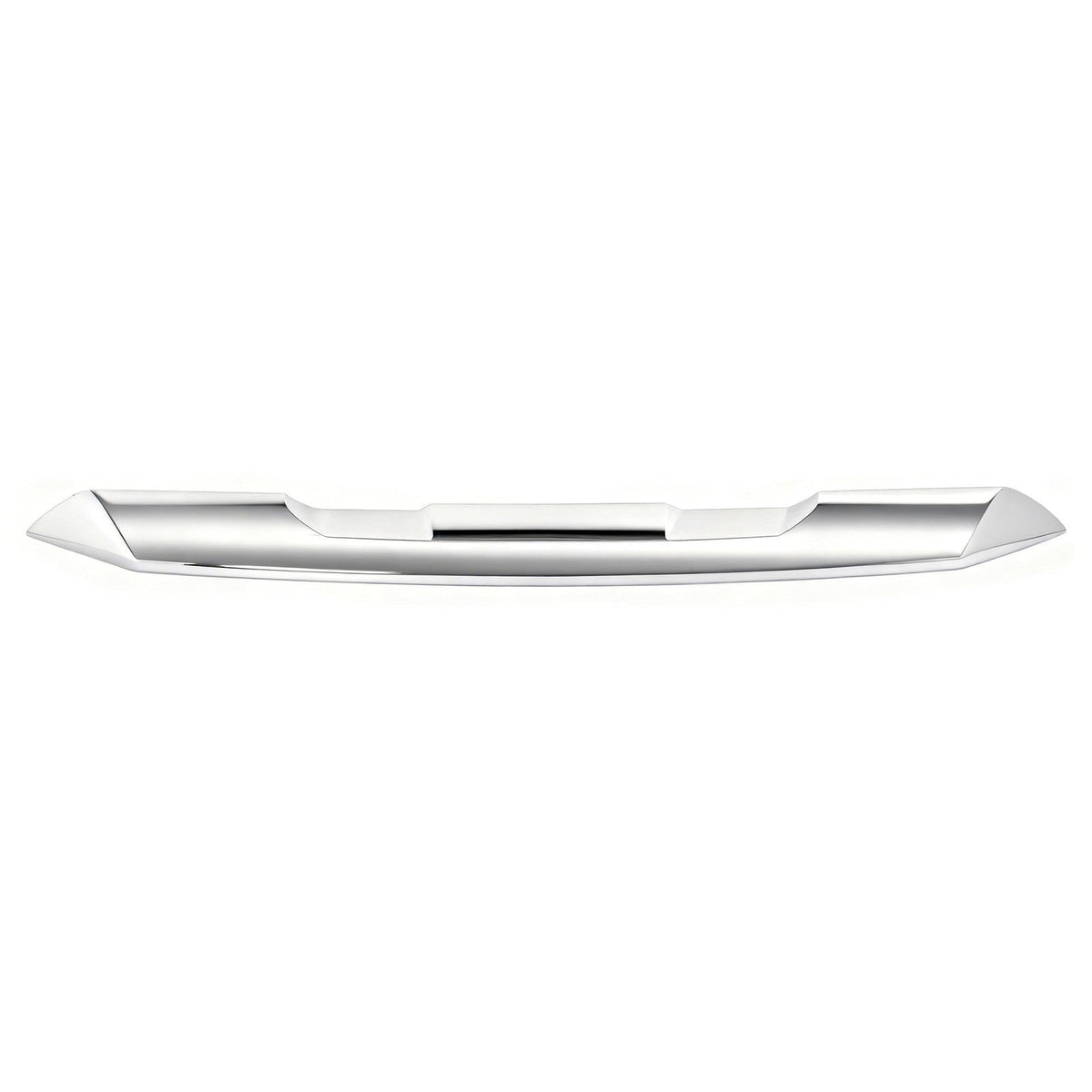 Front Upper Top Grille Hood Molding Trim Chrome For GMC Sierra 1500 2022-2024