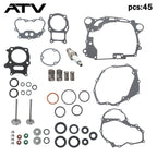 Intake&Exhaust Valve Seals Cylinder Head Overhaul Kit For Honda Recon250 2x4